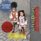 #Childish Siah Jr Hoodie - Red