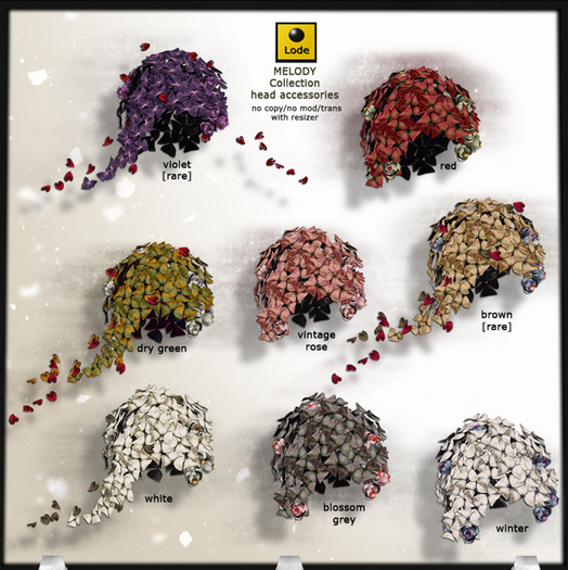 *LODE* Head Accessory - Melody [red]