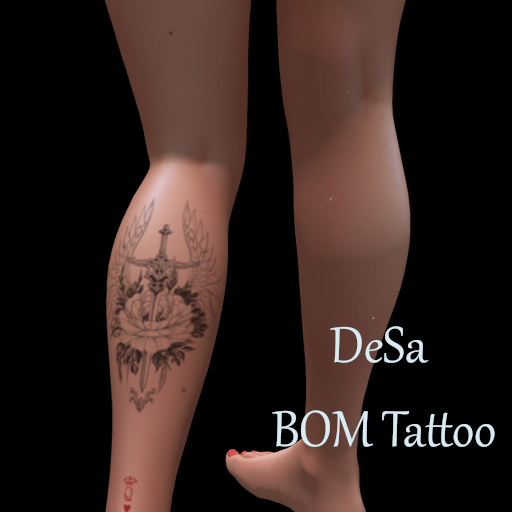 DeSa -Sword- BOM Tattoo (Add)