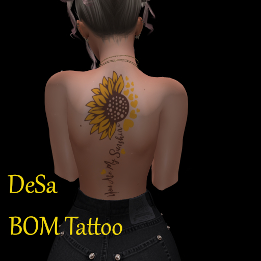DeSa -You are my sunshine- BOM Tattoo (Add)