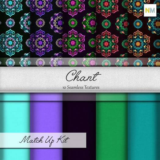Chant Matchup Kit 10 Seamless Fabric Textures NM