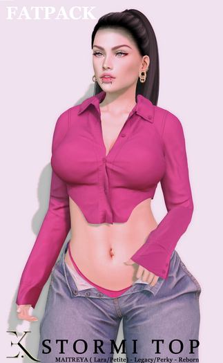 E.K - Stormi Top  -  FATPACK {ADD - ME }