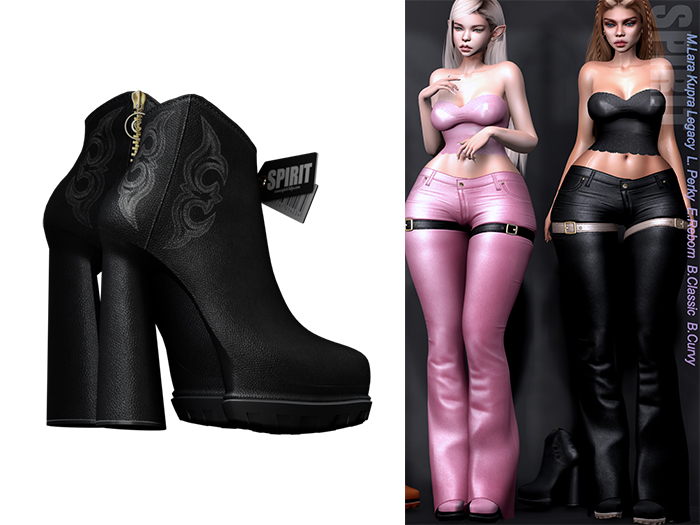 SPIRIT - Sema boots [BLACK]
