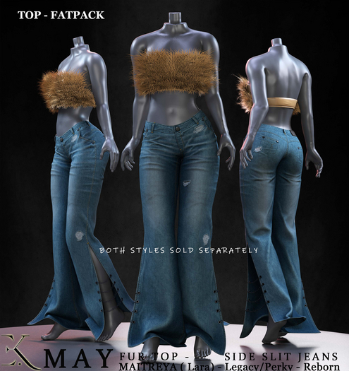 E.K - May - Fur Top - FATPACK {ADD - ME }