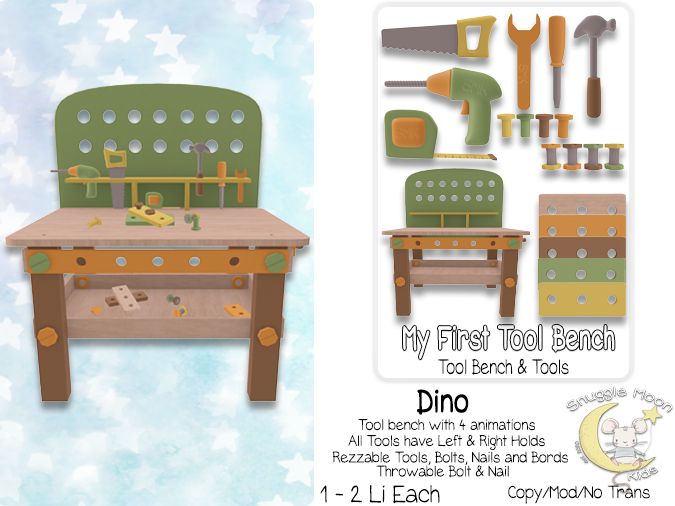 {SMK} My First Tool Bench | Dino