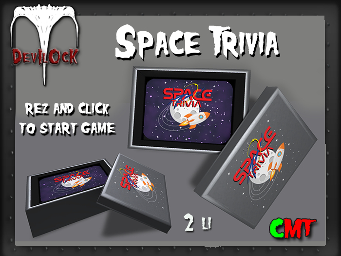 DEVILOCK - Space Trivia Card Game (ADD TO UNPACK)