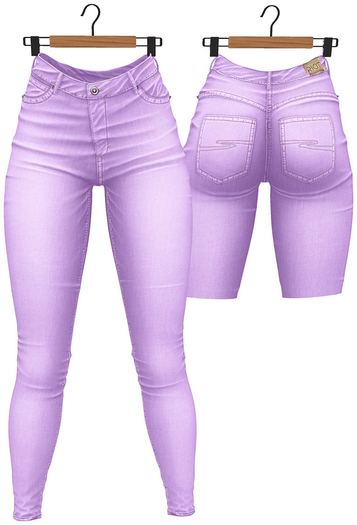 RIOT / Aneesa Jeans - Pastel6 Purple