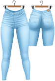 RIOT / Aneesa Jeans - Pastel5 Blue