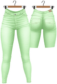 RIOT / Aneesa Jeans - Pastel4 Green