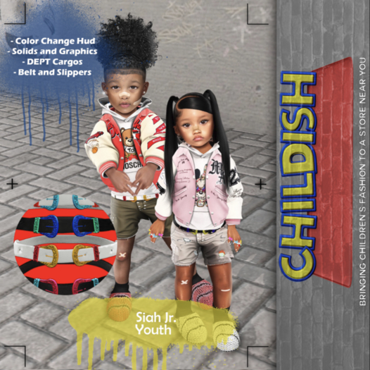 #Childish Siah Jr Belt Pack