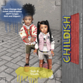 #Childish Siah Jr Slippers - Fatpack