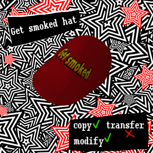 get smoked hat box