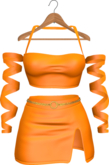 May24 - Erina Set Hot Orange - Maitreya, Legacy, Perky, Kupra, Ebody Reborn, Belleza GenX Classic/Curvy