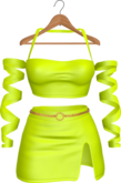 May24 - Erina Set Lime Green - Maitreya, Legacy, Perky, Kupra, Ebody Reborn, Belleza GenX Classic/Curvy