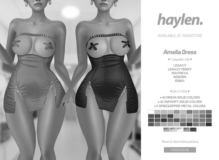 haylen. - Amelia Dress - DEMO