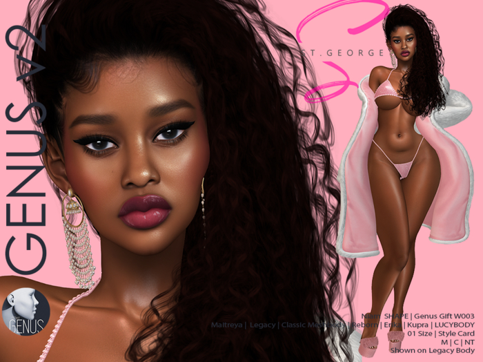 [ST.GEORGE] - Genus Strong GIFT W003 - Niam Shape