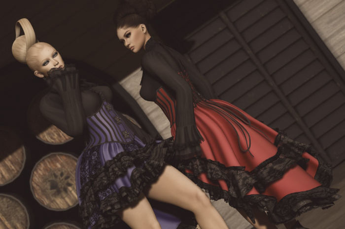 POISON ROUGE Elaine SET BLACK/Blue RARE// Reborn