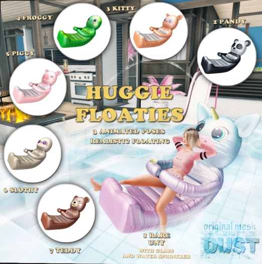2 DUST: Pandy Huggie Floatie