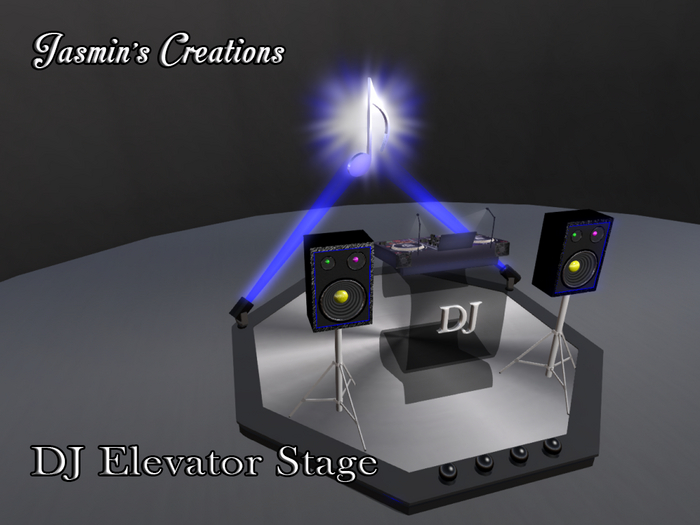 DJ ELEVATOR STAGE --By Jasmin's Creations