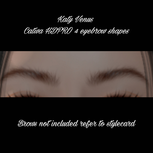 [Pretty Doll] - Brow shapes Catwa HDPRO