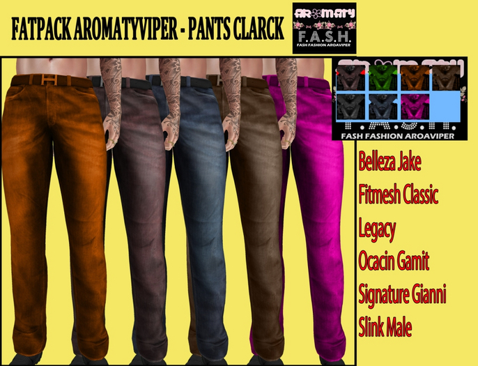 FATPACK AROMATYVIPER - PANTS CLARCK - DEMO