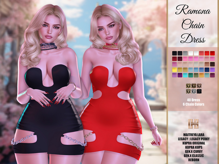 [hh] Ramona Chain Dress