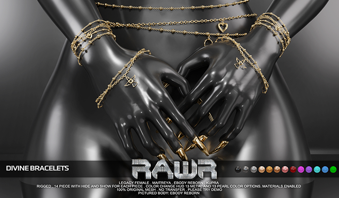 RAWR! Divine Bracelets (add me)