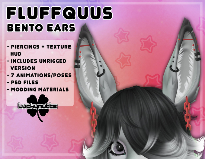 [LUCKYMUTTZ] Fluffquus Ears