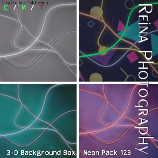 {RP} 3D Background Box - Neon Pack 123 * (ADD)