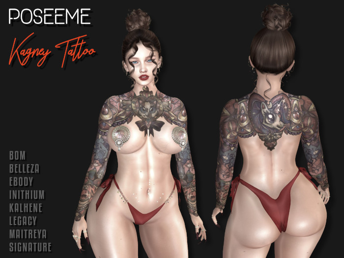 [Poseeme] - Kagney Tattoo