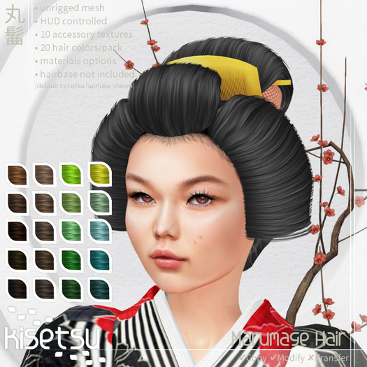 kisetsu - Marumage Hair - Earthlight