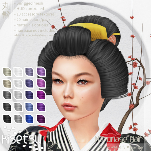 kisetsu - Marumage Hair - Moonlight
