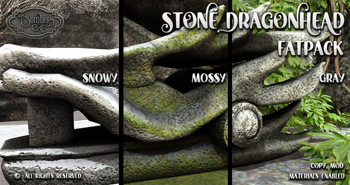 Dragonhead Garden Decor FATPACK