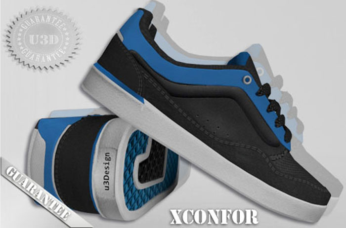 [*.:u3Design:.*] Xconfor/Black/Royal_Blue