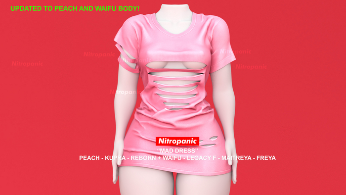 Nitropanic_MAD DRESS pink (ADD)