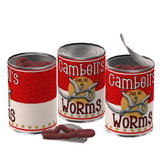 Wearable BAIT Can Of Worms - (BOXED add)