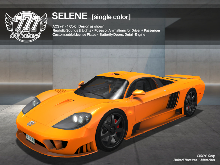 [777] SELENE - Orange (Add)