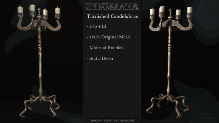 Stigmata - Tarnished Candelabras - [Add Me]