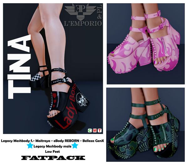 FATPACK - L'Emporio&PL::*Tina*:: Platform shoes