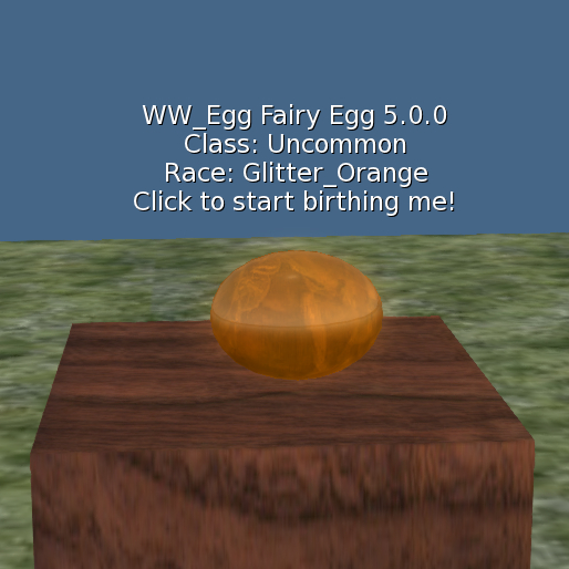 WW_Egg Uncommon Glitter_Orange Fairy 5.0.0