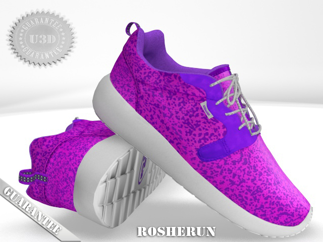 [*.:u3Design:.*] Rosh_Run/Pulple-White-Perpignan