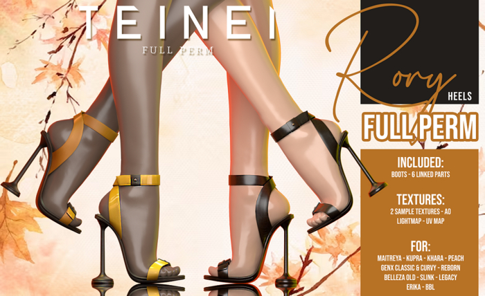 TEINEI - RORY HEELS - FULL PERM