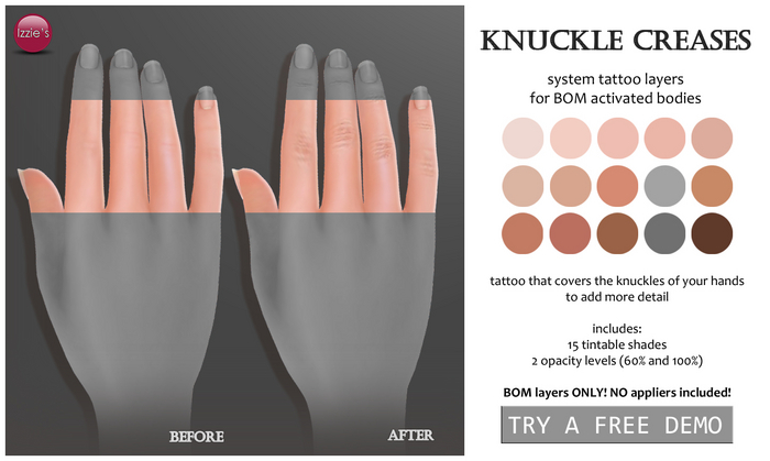 Izzie's - Knuckle Creases