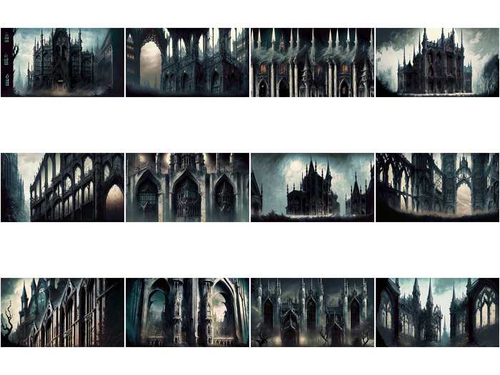 12 gothic photo backdrops textures
