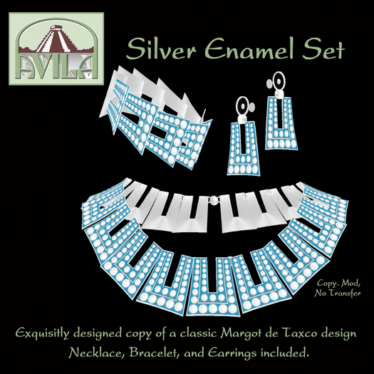 MA - Enamel Set - Blue