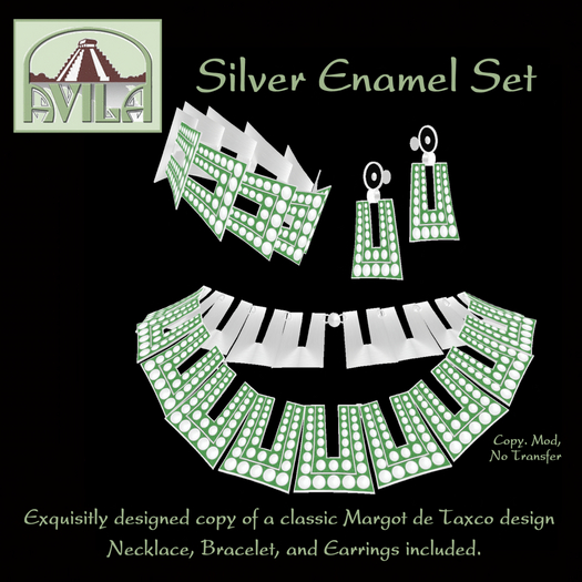MA - Enamel Set - Green