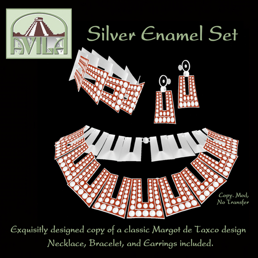 MA - Enamel Set - Red