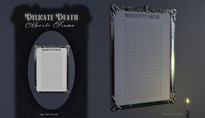 *DD* Muerte Frame (Silver)