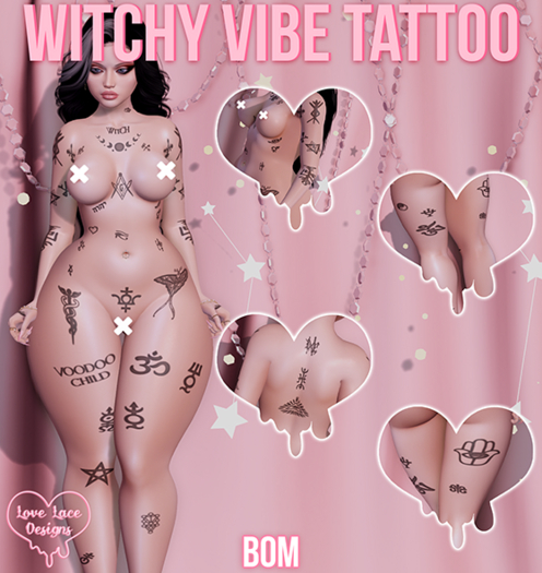 ::LL:: Witchy Vibe Tattoo 