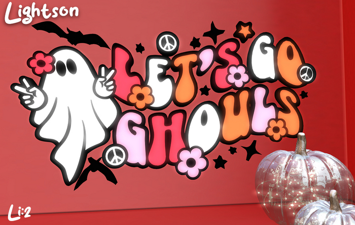*Lightson* Let's go ghouls